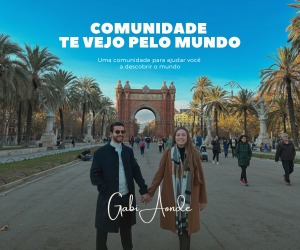 COMUNIDADE TE VEJO PELO MUNDO